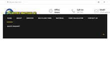 Tablet Screenshot of materialprocessorsinc.com